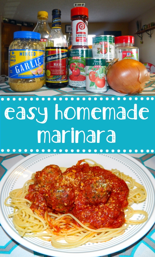 Easy Homemade Marinara Sauce